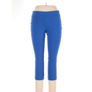Royal Blue Rafaella Plus Size Capris